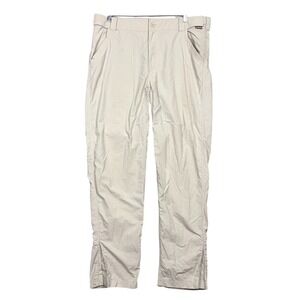 Simms Fishing Regular Fit Pants Mens Size XL‎ Nylon Tan Lightweight Convertible